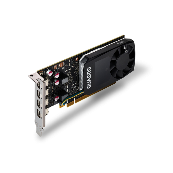 NVIDIA Quadro P1000 DVI - N&auml;yt&ouml;nohjain - Quadro P1000 - 4 GB GDDR5 - PCIe 3.0 x16 matala profiili - 4 x Mini DisplayPort - v&auml;hitt&auml;ismyynti