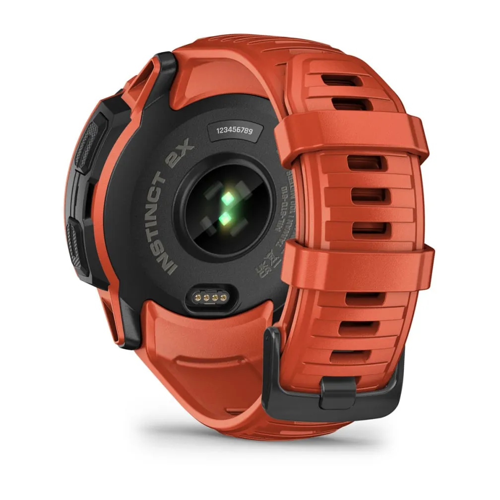 Garmin Instinct 2X Solar -GPS -  smart watch, solar red