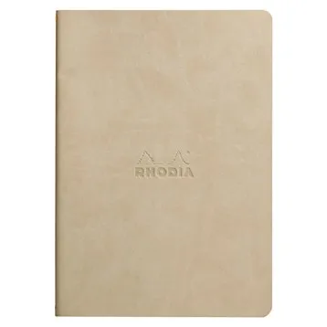 Rhodiarama Sewn spine Beige A5 dot