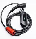 eLOAD P3, CEE 3&times;16 A/400 V, 11 kW, Type 2 charging station for electric vehicles with a 5-meter cable