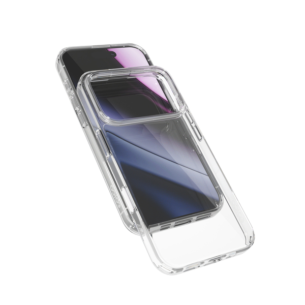 Epico Hero Case Ultralight cover Raised Edges  &  Camera Frame  iPhone 17 Pro Max, Transparent