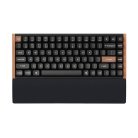 Keychron K4 Pro/Q5/V5 Silicone - handledsstöd, Svart