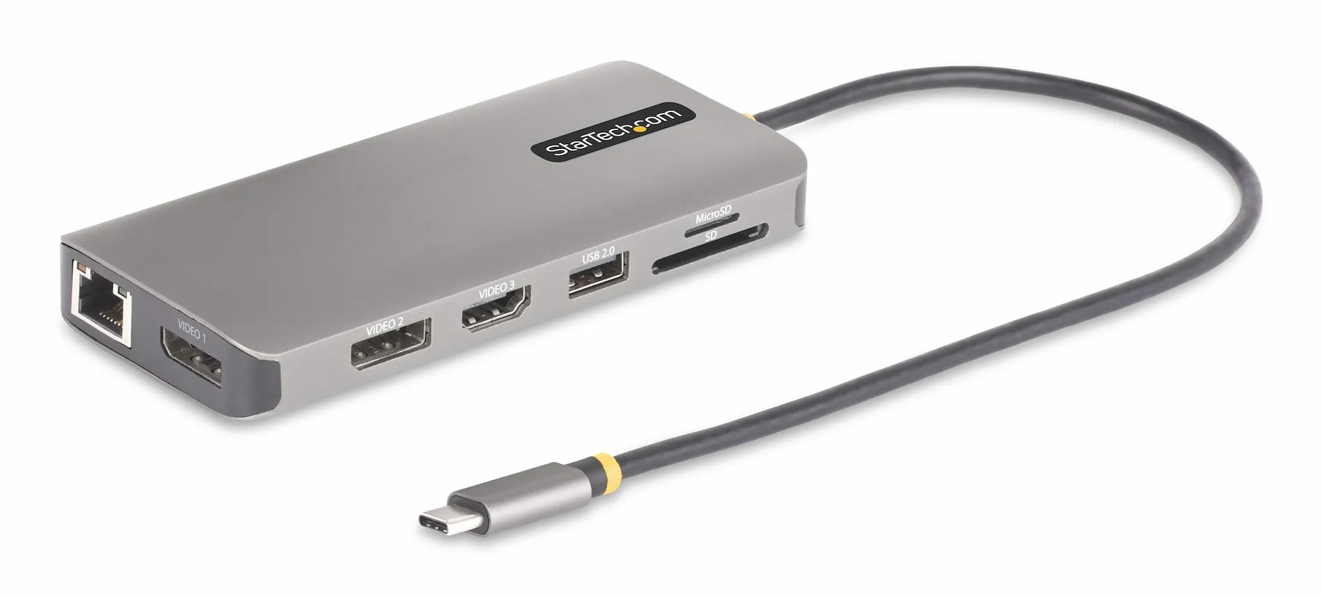 Startech USB-C Triple-Monitor Multiport -sovitin