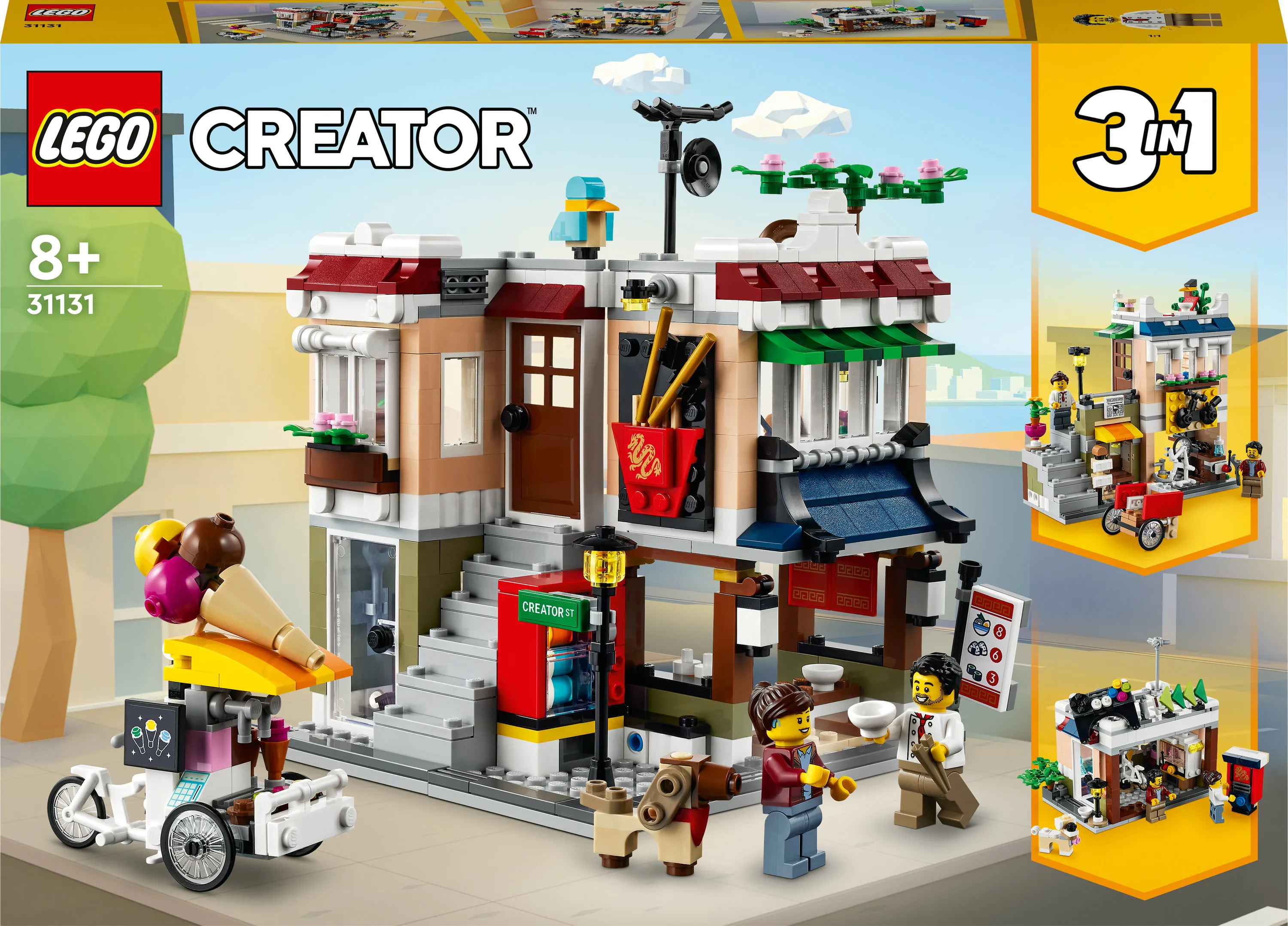 LEGO Creator 3in1 Central City Noodle Shop 31131
