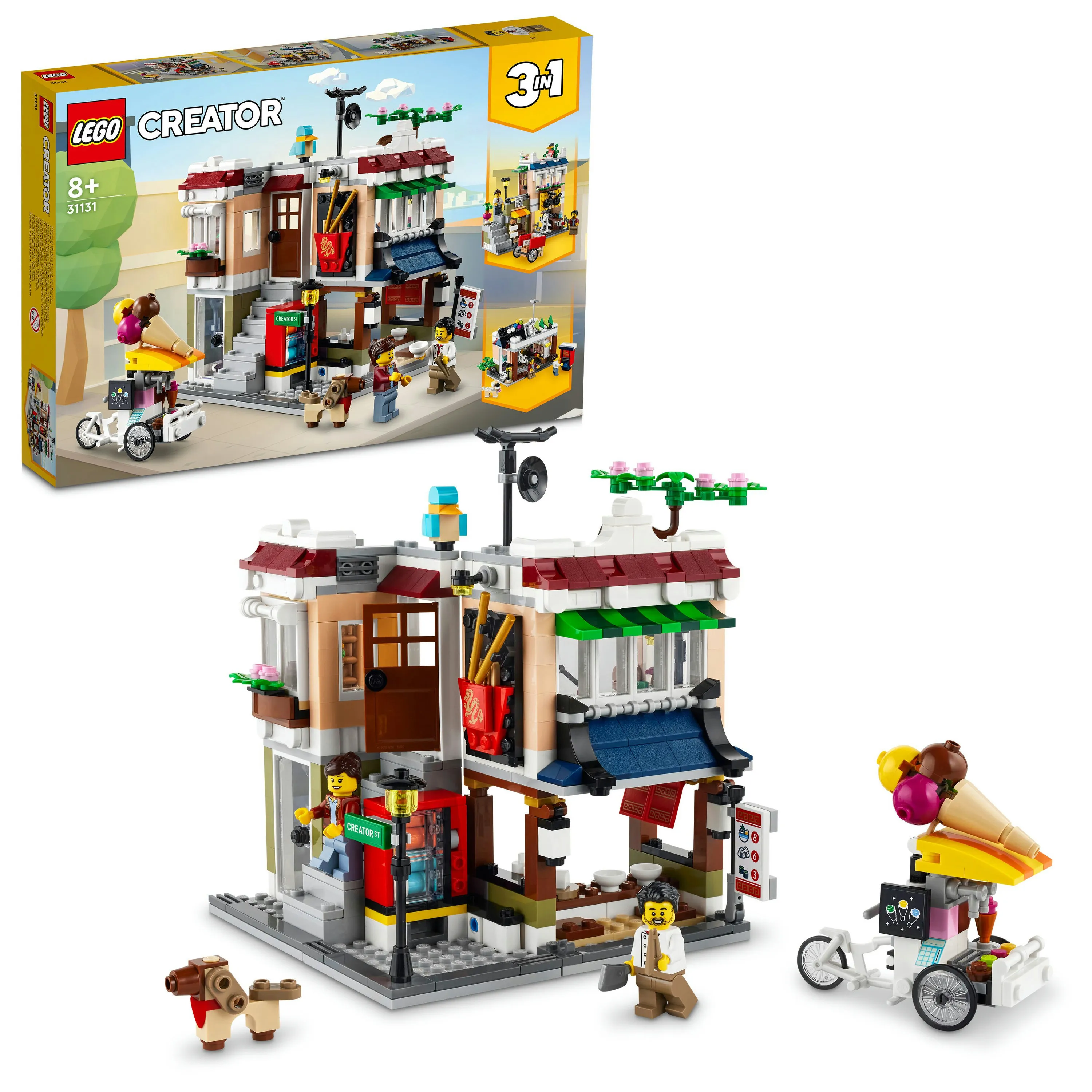 LEGO Creator 3in1 Central City Noodle Shop 31131
