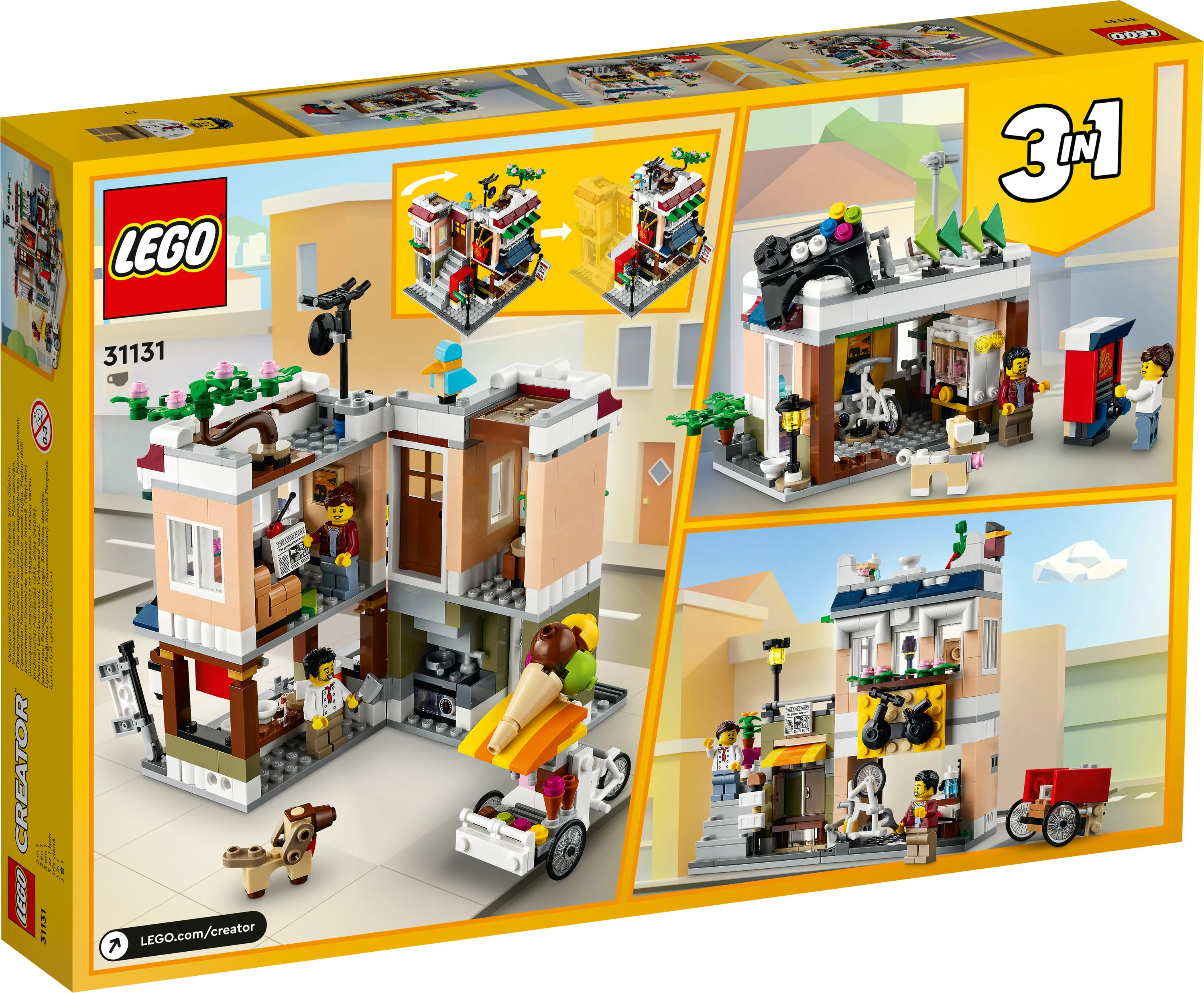 LEGO Creator 3in1 Central City Noodle Shop 31131