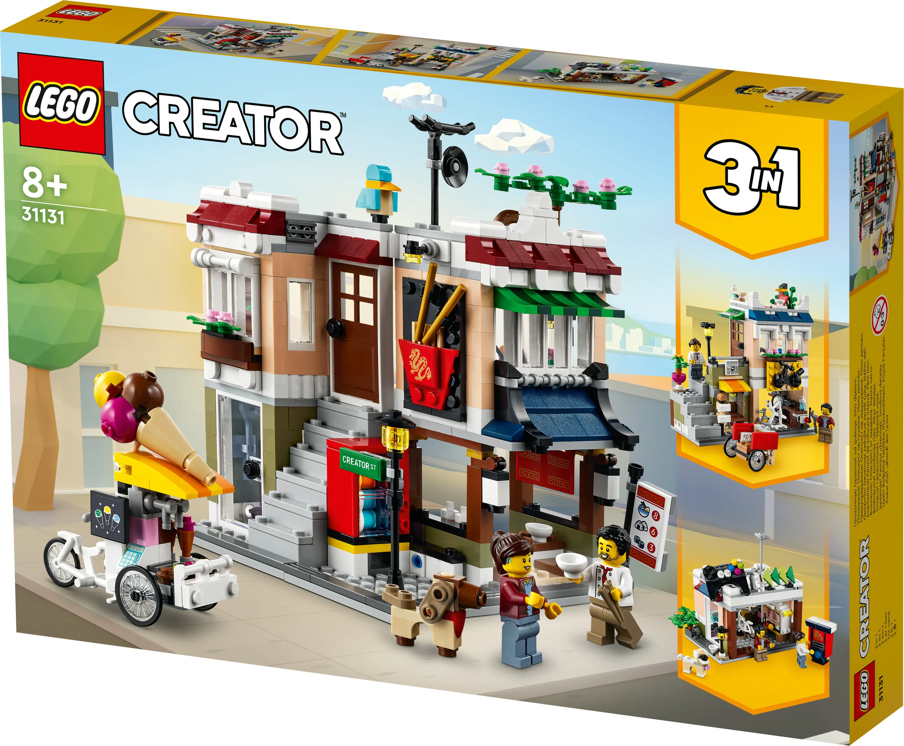 LEGO Creator 3in1 Central City Noodle Shop 31131