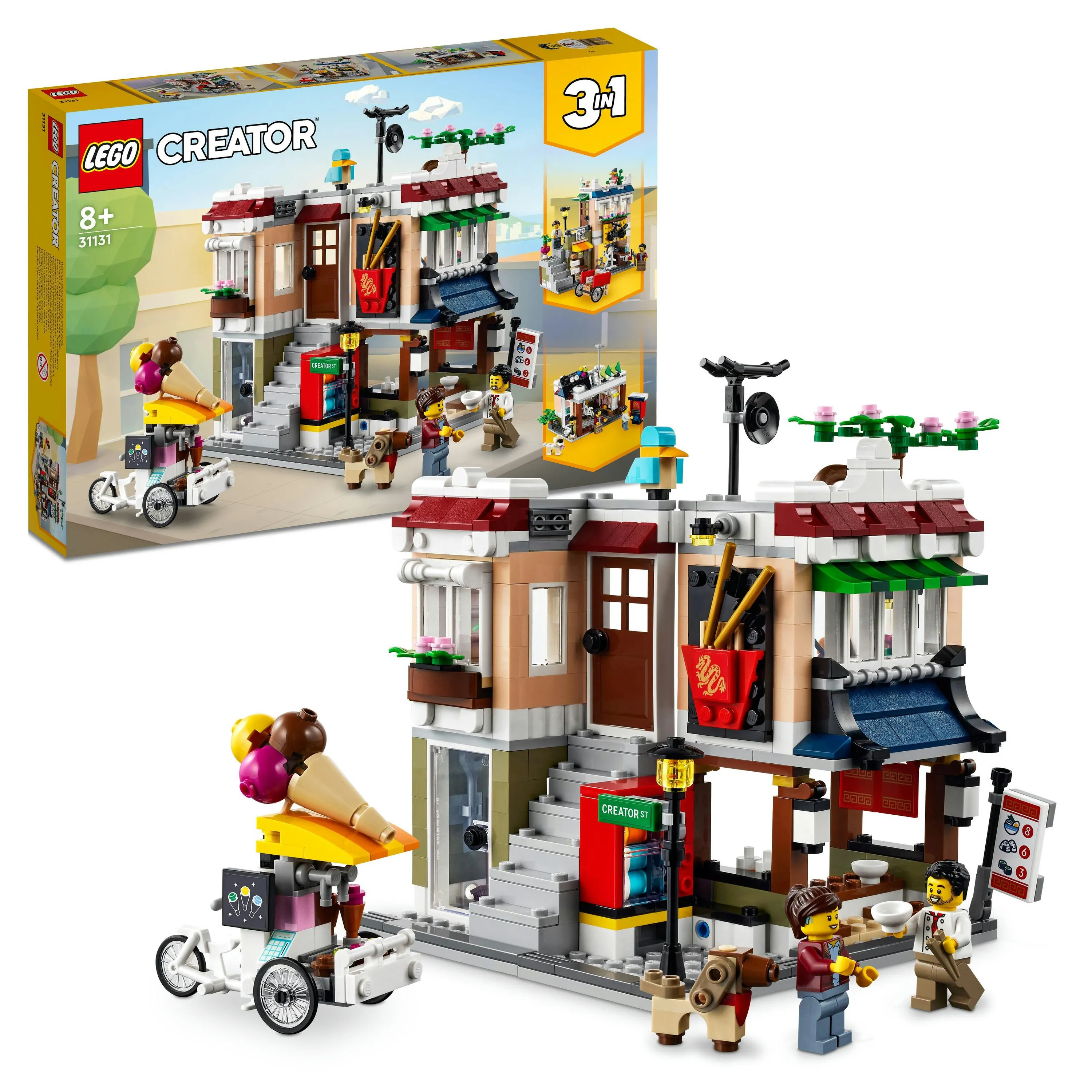 LEGO Creator 3in1 Central City Noodle Shop 31131