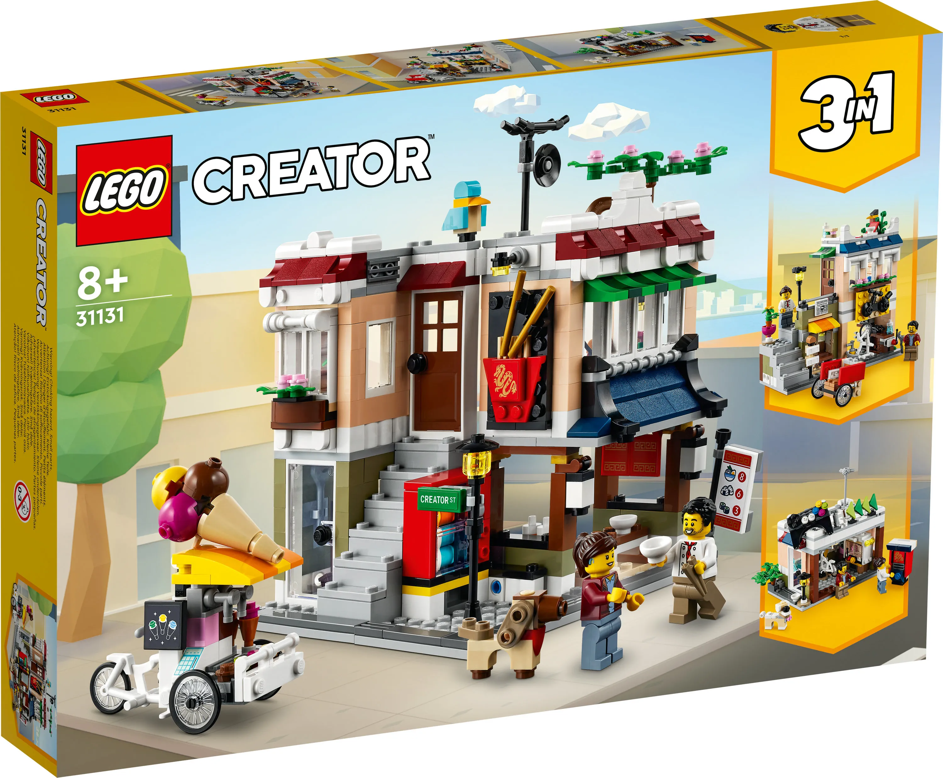 LEGO Creator 3in1 Central City Noodle Shop 31131