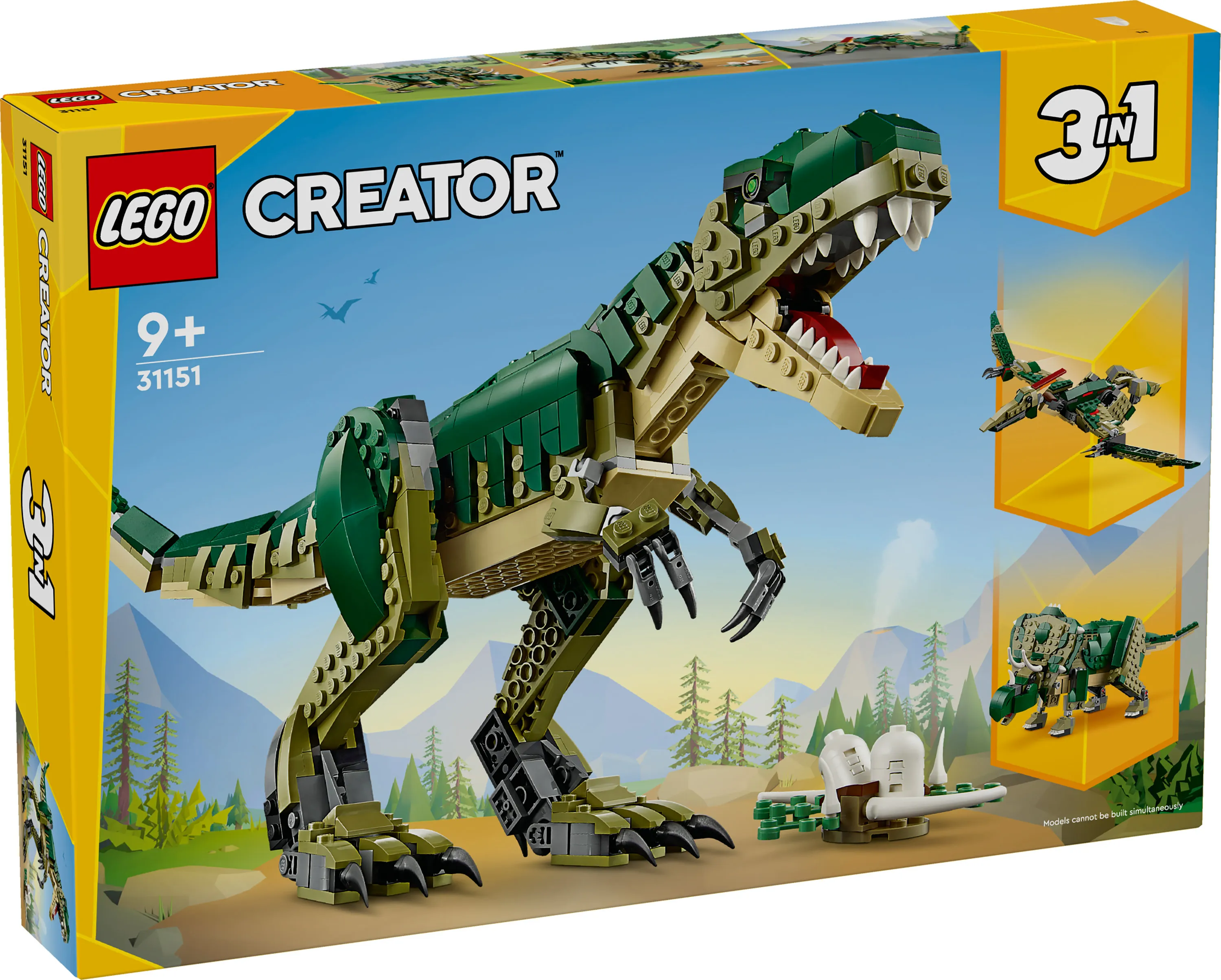 LEGO Creator 3-in-1 T-Rex 31151