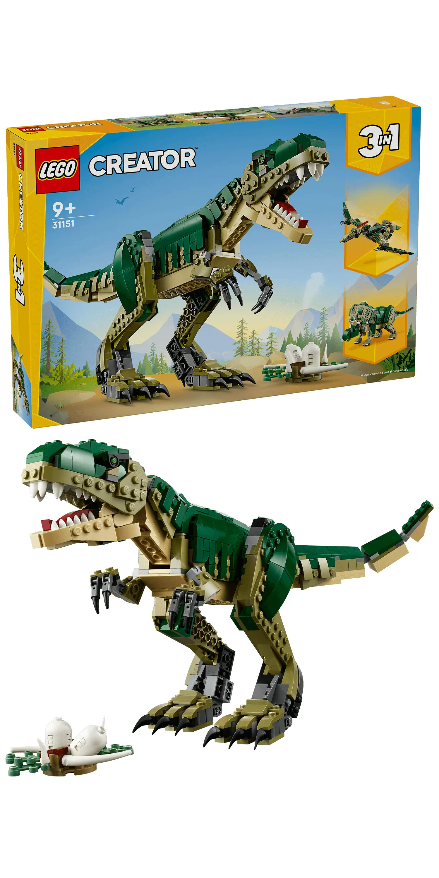 LEGO Creator 3-in-1 T-Rex 31151