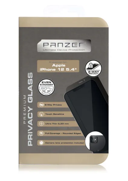 Panzer Privacy Glass, iPhone 12 mini -panssarilasi