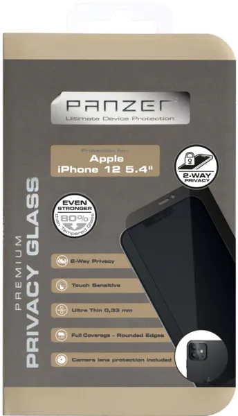 Panzer Privacy Glass, iPhone 12 mini -panssarilasi