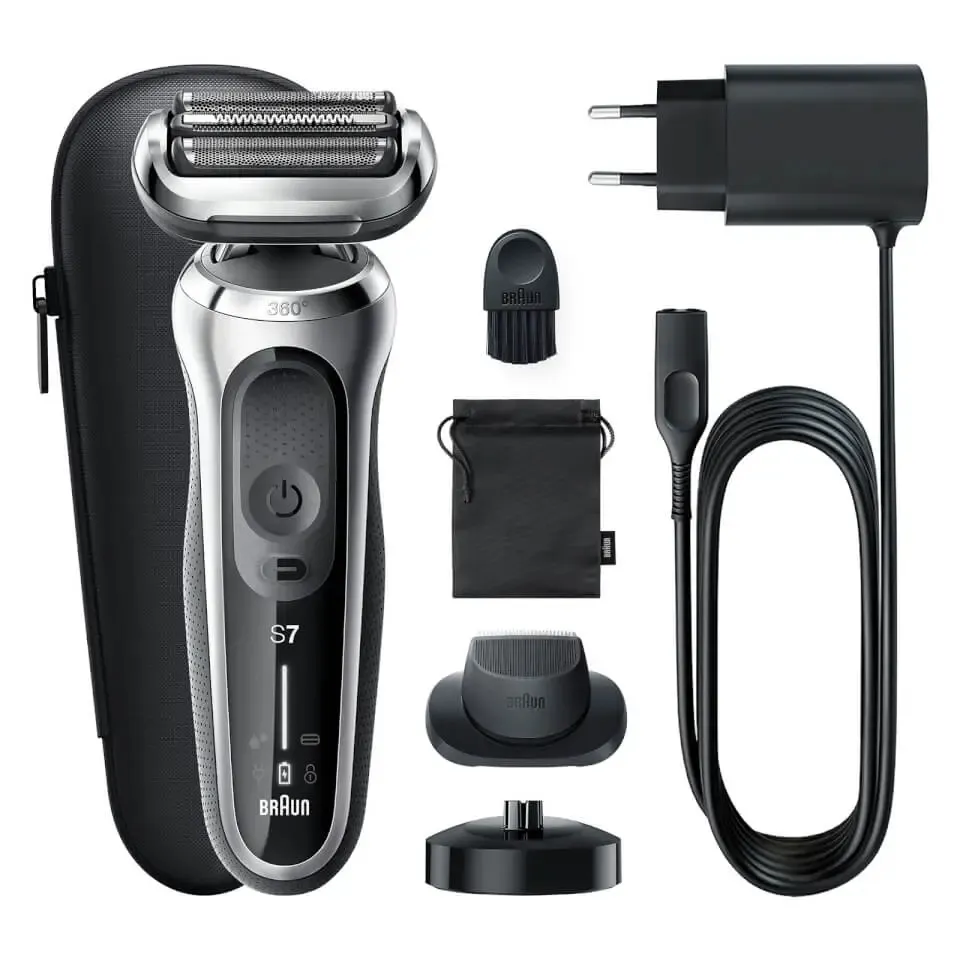 Braun Series 7 71-S4200cs - foil shaver trimmer, Black