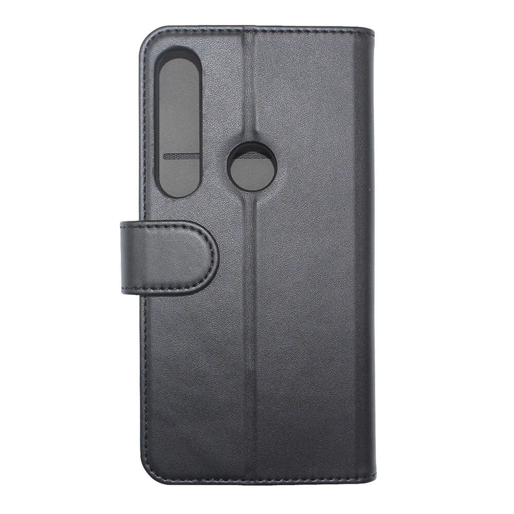 GEAR Wallet, Moto G8 Plus - Wallet Case, Black