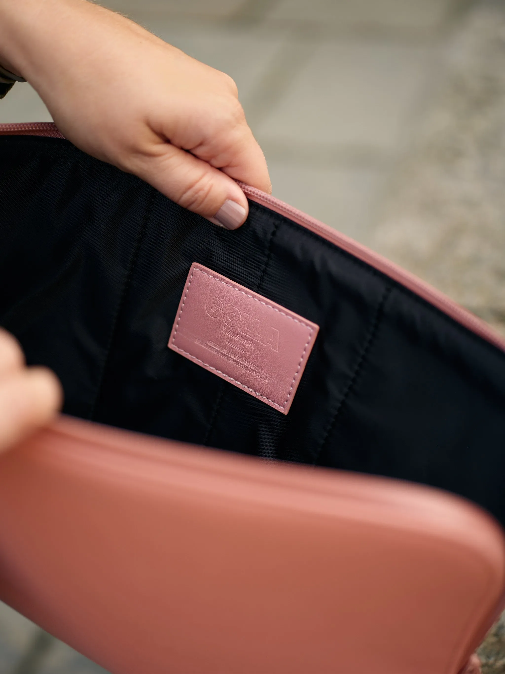 Golla Metro Neoprene - sleeve, dirty pink, 13"