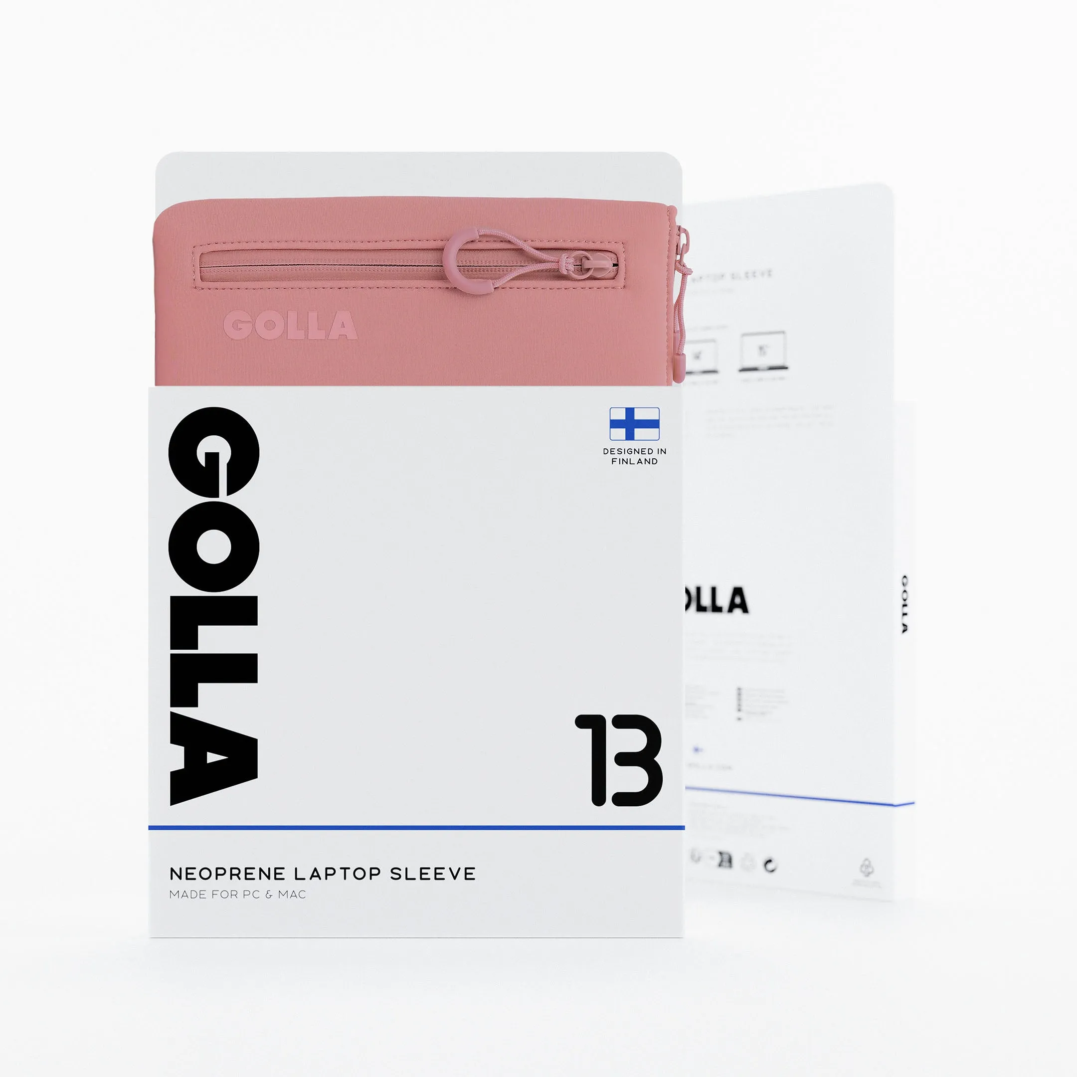 Golla Metro Neoprene - sleeve, dirty pink, 13"