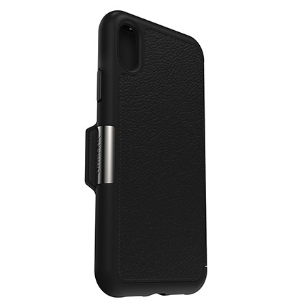 OtterBox Strada, iPhone Xr - Folio Case, Joyride Shadow