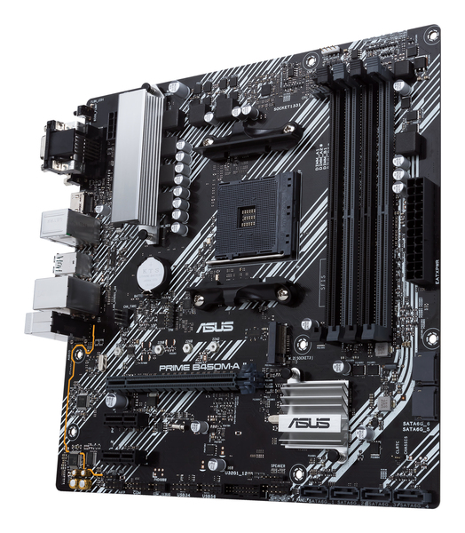 Asus PRIME B450M-A II mATX-emolevy