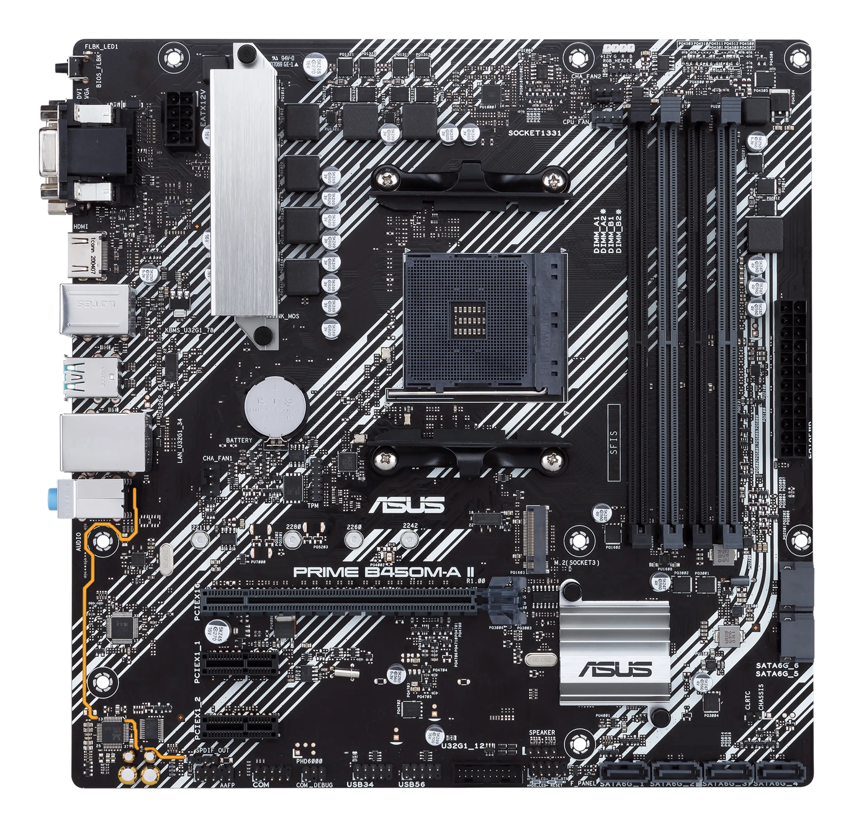 Asus PRIME B450M-A II mATX - motherboard