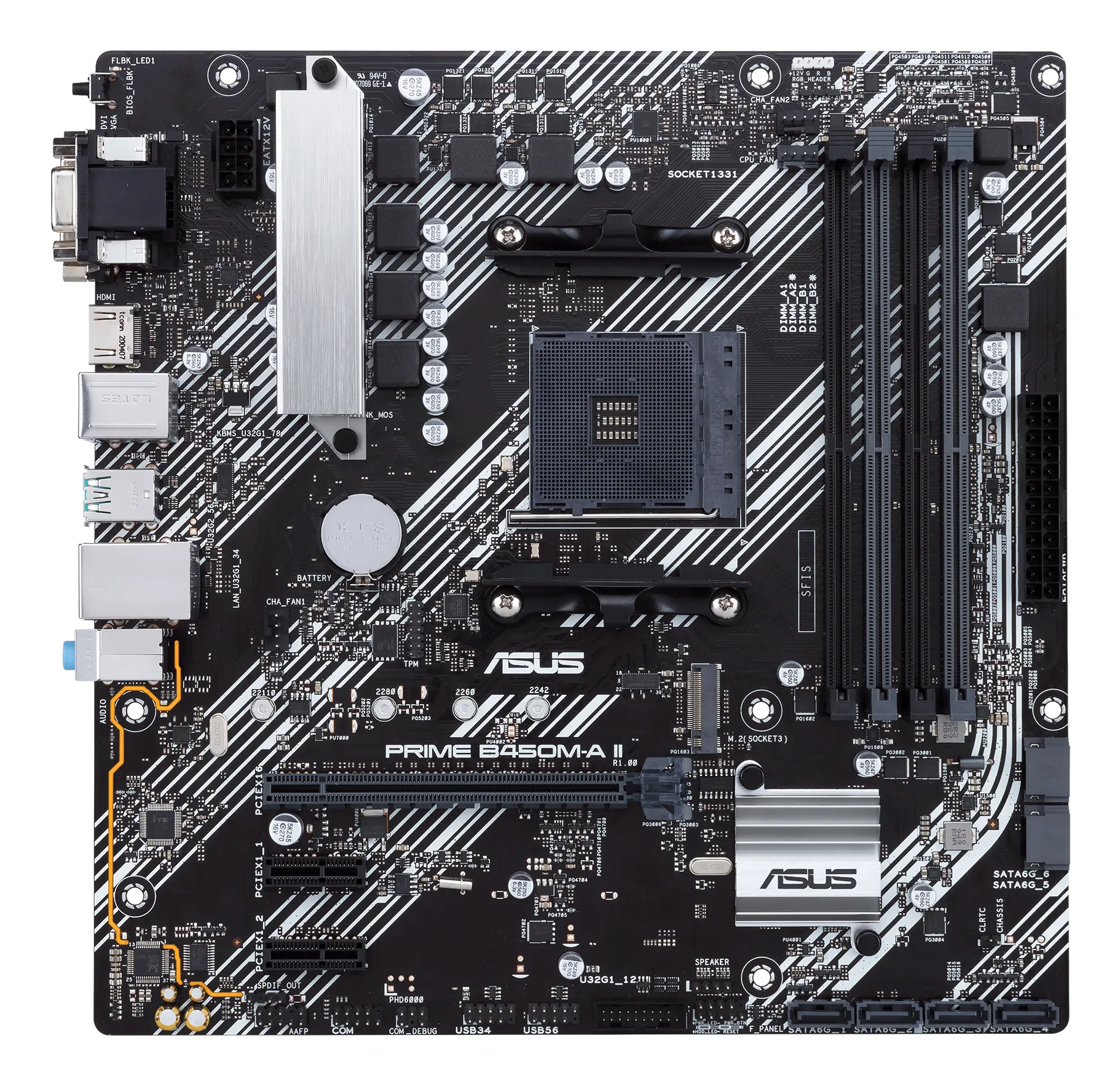 Asus PRIME B450M-A II mATX - motherboard