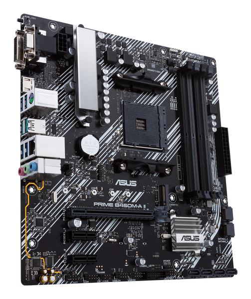 Asus PRIME B450M-A II mATX-emolevy