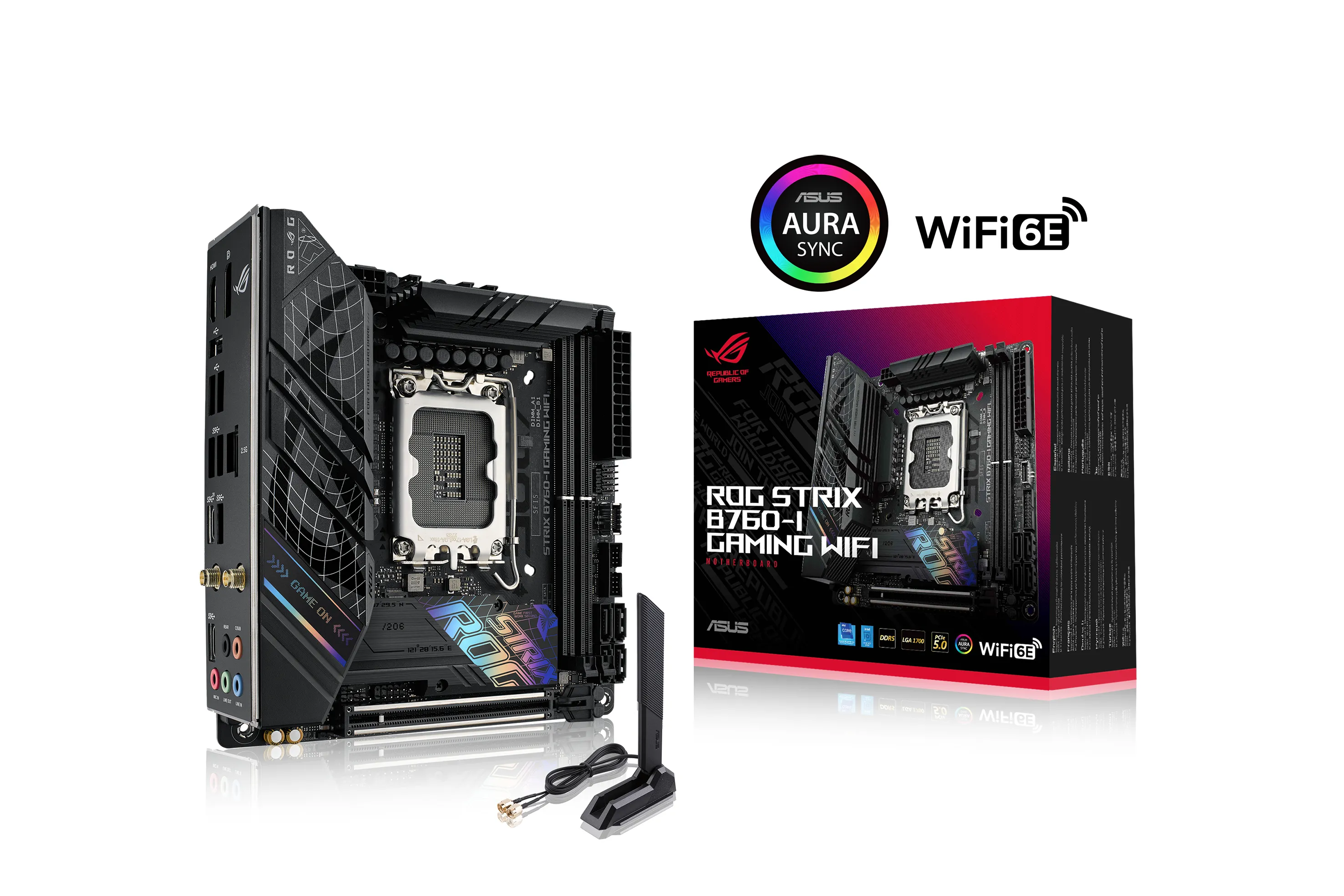 Asus ROG STRIX B760-I GAMING Wi-Fi Mini-ITX - motherboard