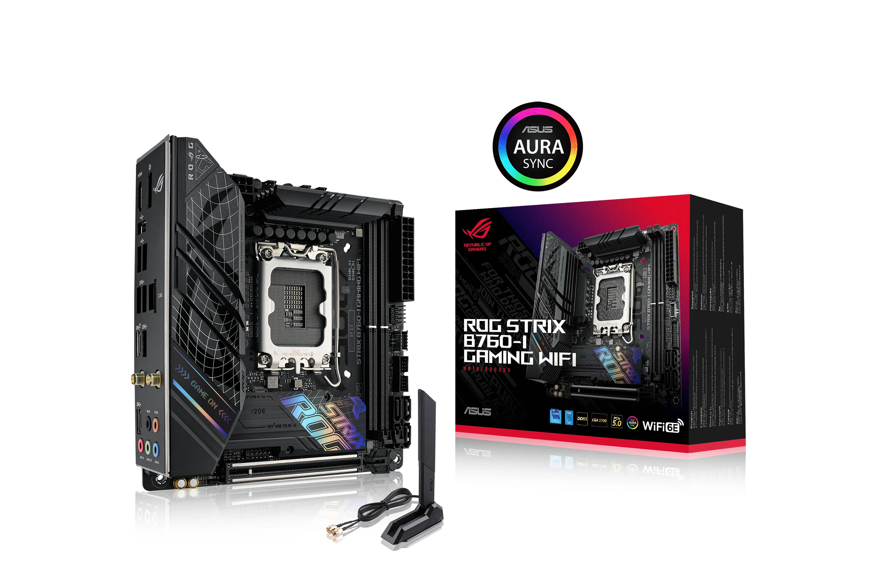 Asus ROG STRIX B760-I GAMING Wi-Fi Mini-ITX - motherboard