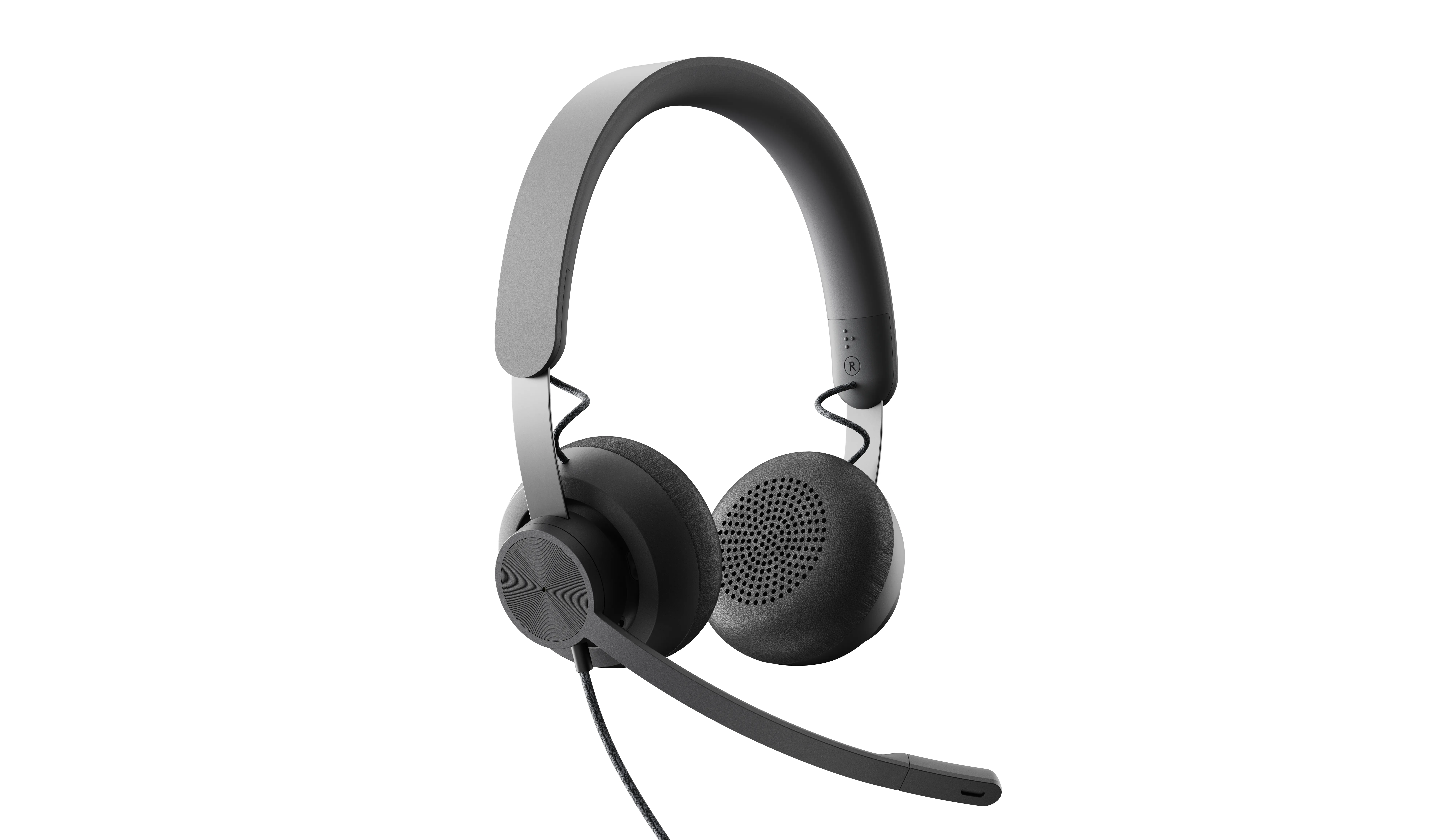 Logitech Zone Wired -headset, graphite
