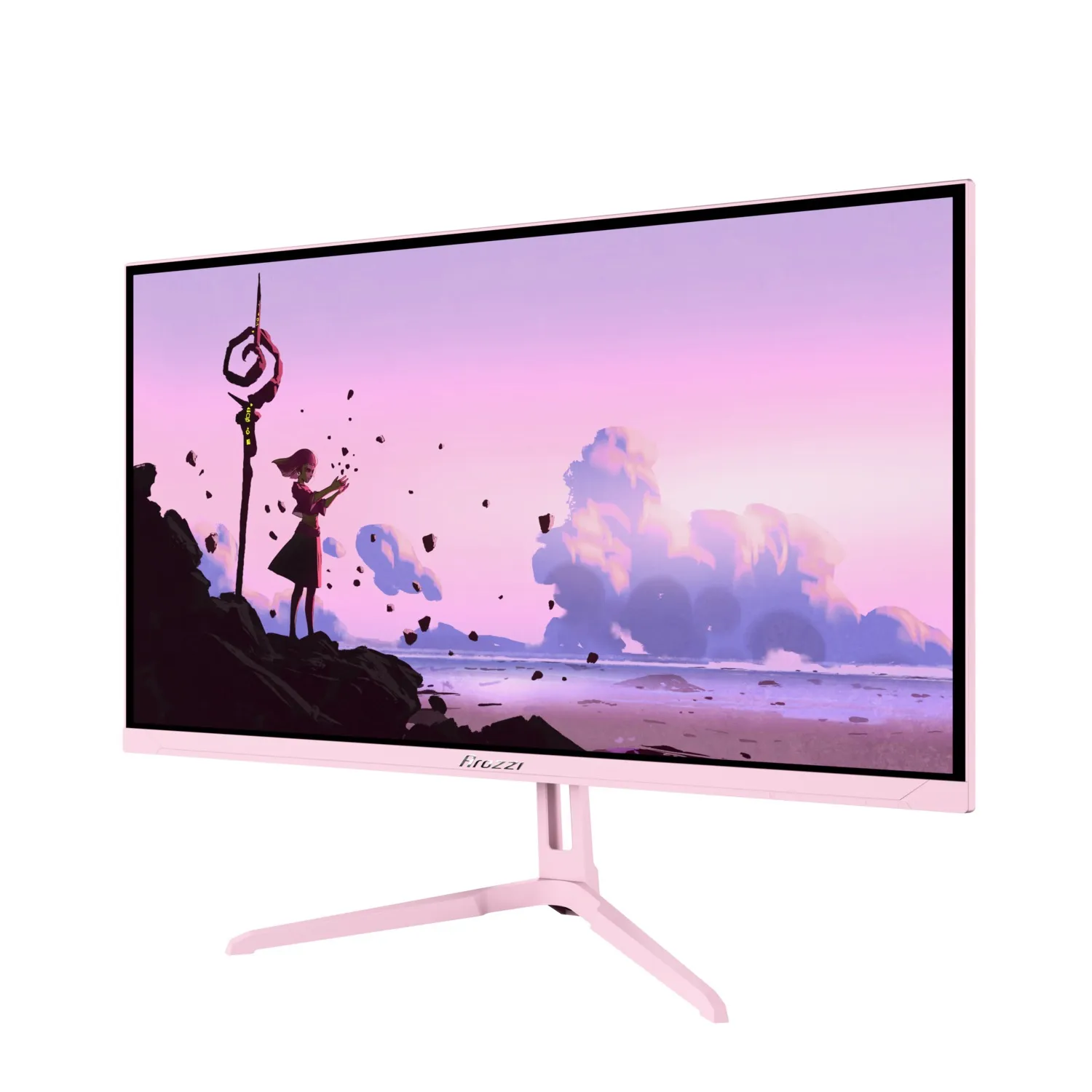 Arozzi 24&quot; Nova. FHD, 200Hz, 1ms, IPS - gaming monitor, Pink