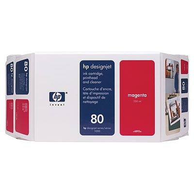 HP No. 80 Value Pack, Magenta