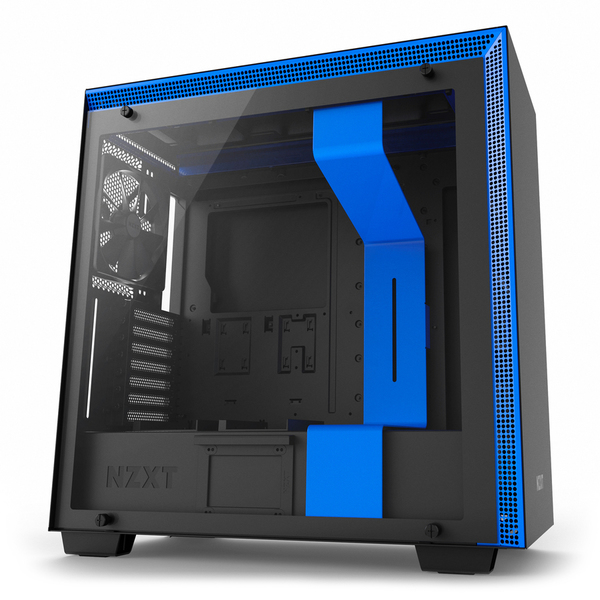 NZXT H700 - Matte Black/Blue