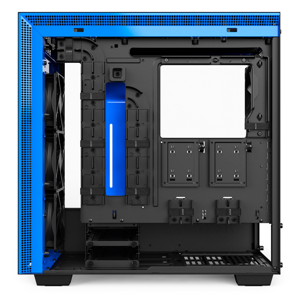 NZXT H700 - Matte Black/Blue