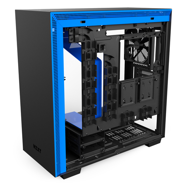 NZXT H700 - Matte Black/Blue