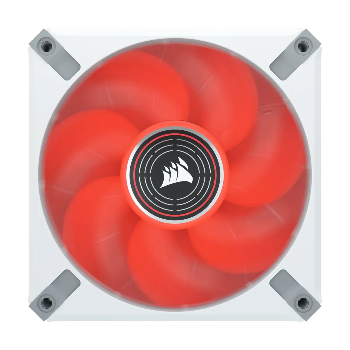 Corsair ML120 LED Elite PWM -tuuletin, Magneettinen levitaatiolaakeri, 120 mm, punainen