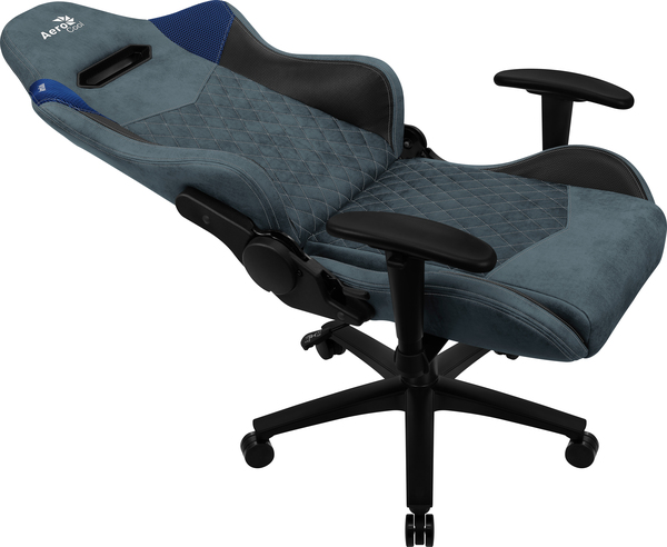 Aerocool DUKE - gaming chair, steel blue