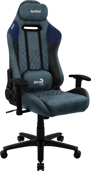 Aerocool DUKE - gaming chair, steel blue