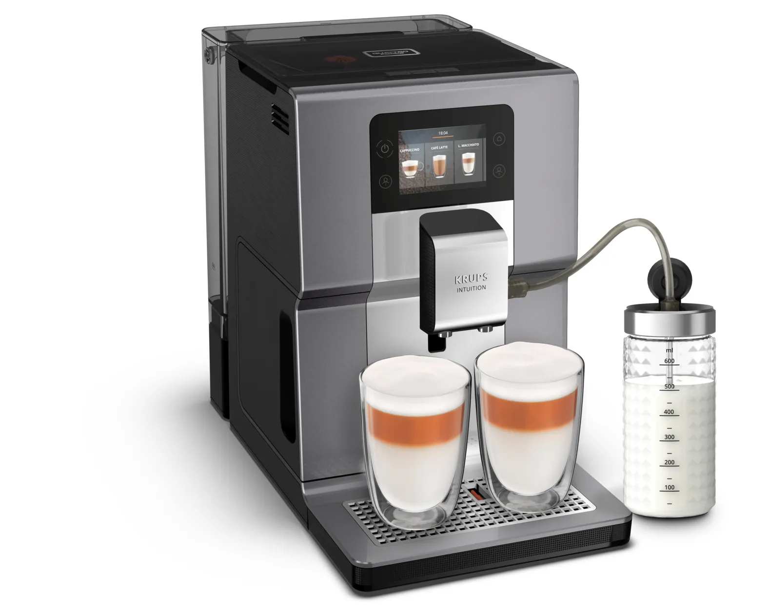 Krups Intuition Preference+ EA875E10 - espressomaskin, Grå