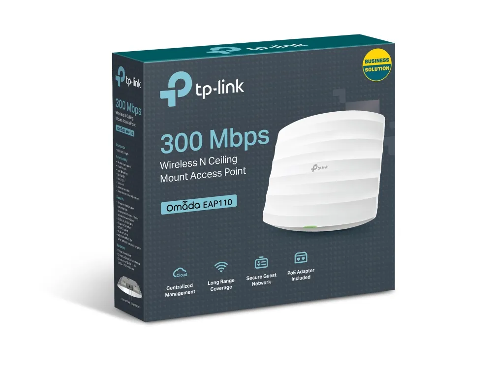 TP-Link Omada EAP110 Wi-Fi 4 - access point