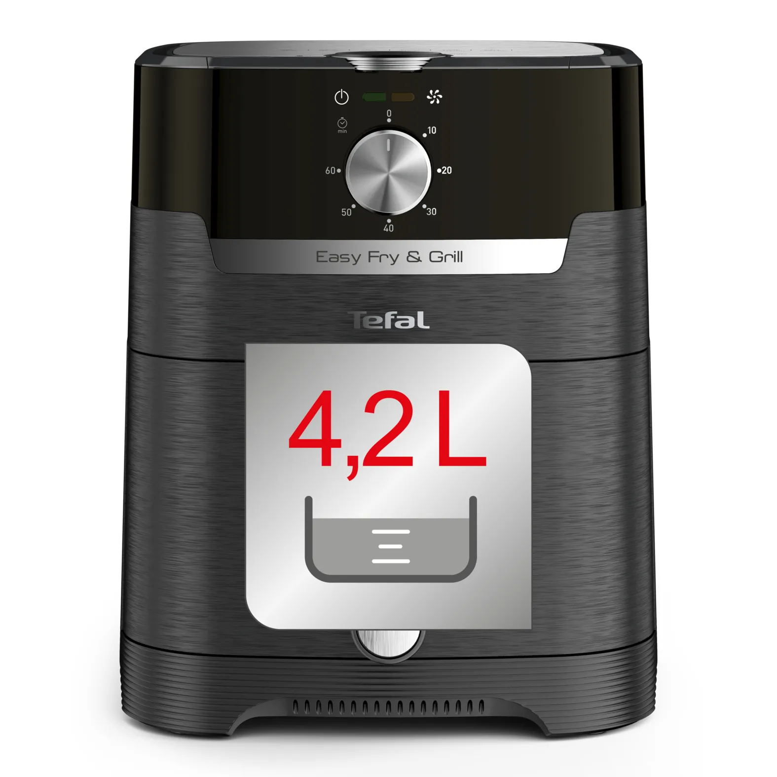 Tefal Easy Fry &amp; Grill Classic EY5018 - airfryer, svart, 4.2L