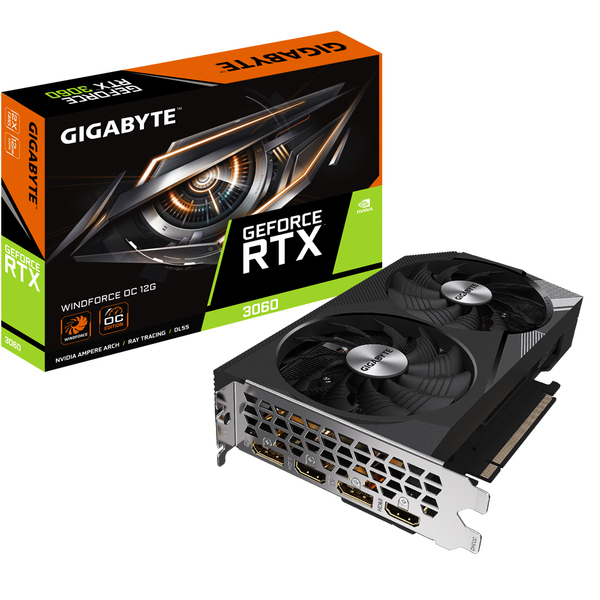Gigabyte GeForce RTX 3060 WindForce OC 12GB - graphics card