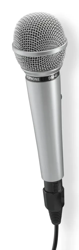 Hama Jam Star Dynamic Microphone, Silver