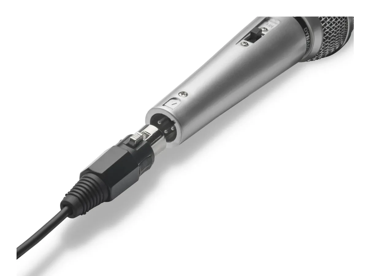 Hama Jam Star Dynamic Microphone, Silver