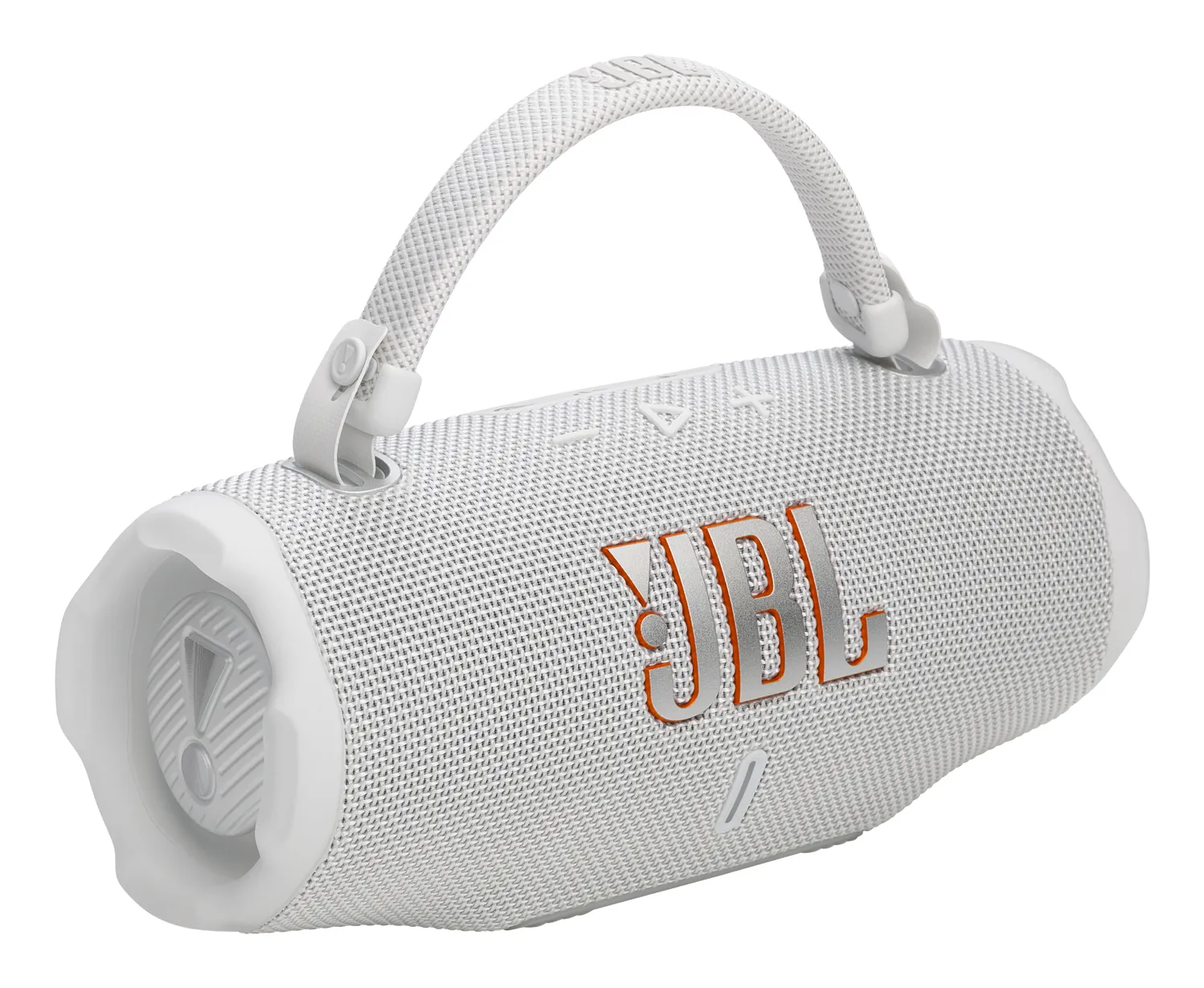 JBL Charge 6 Bluetooth kannettava kaiutin, valkoinen