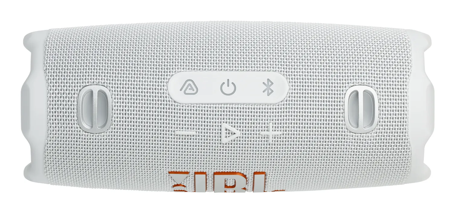 JBL Charge 6 Bluetooth kannettava kaiutin, valkoinen