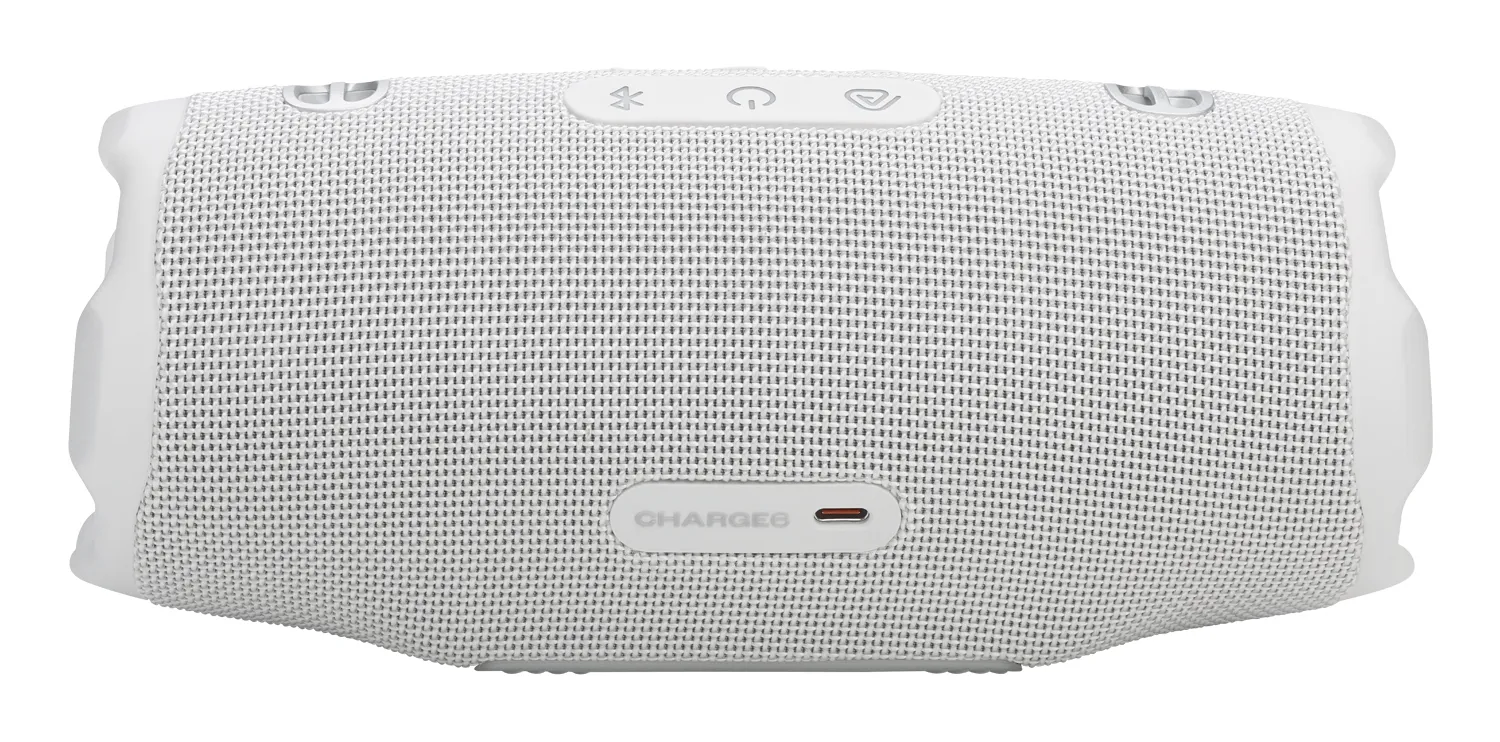 JBL Charge 6 Bluetooth kannettava kaiutin, valkoinen