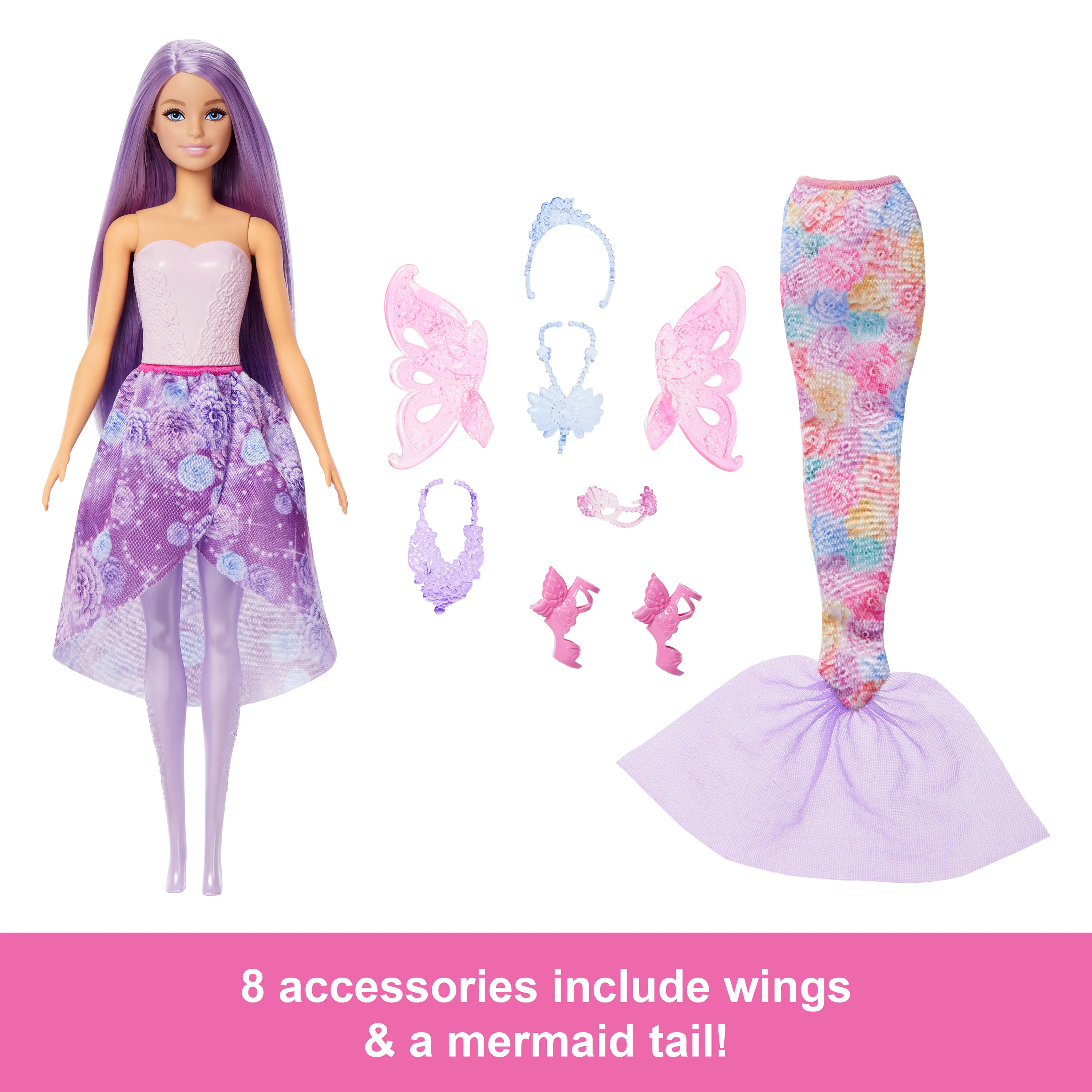 Mattel Barbie 3-in-1 Fantasy Doll