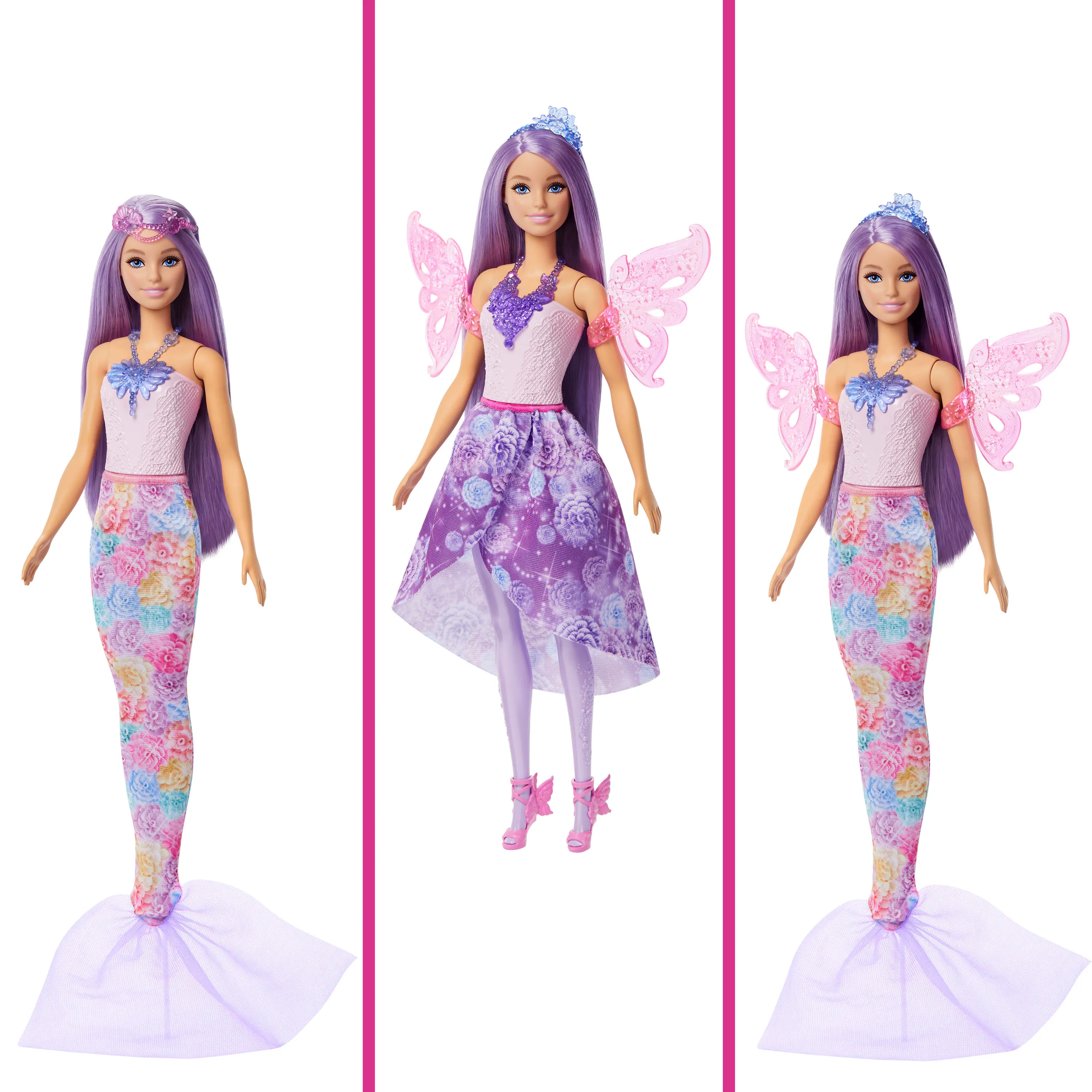 Mattel Barbie 3-in-1 Fantasy Doll