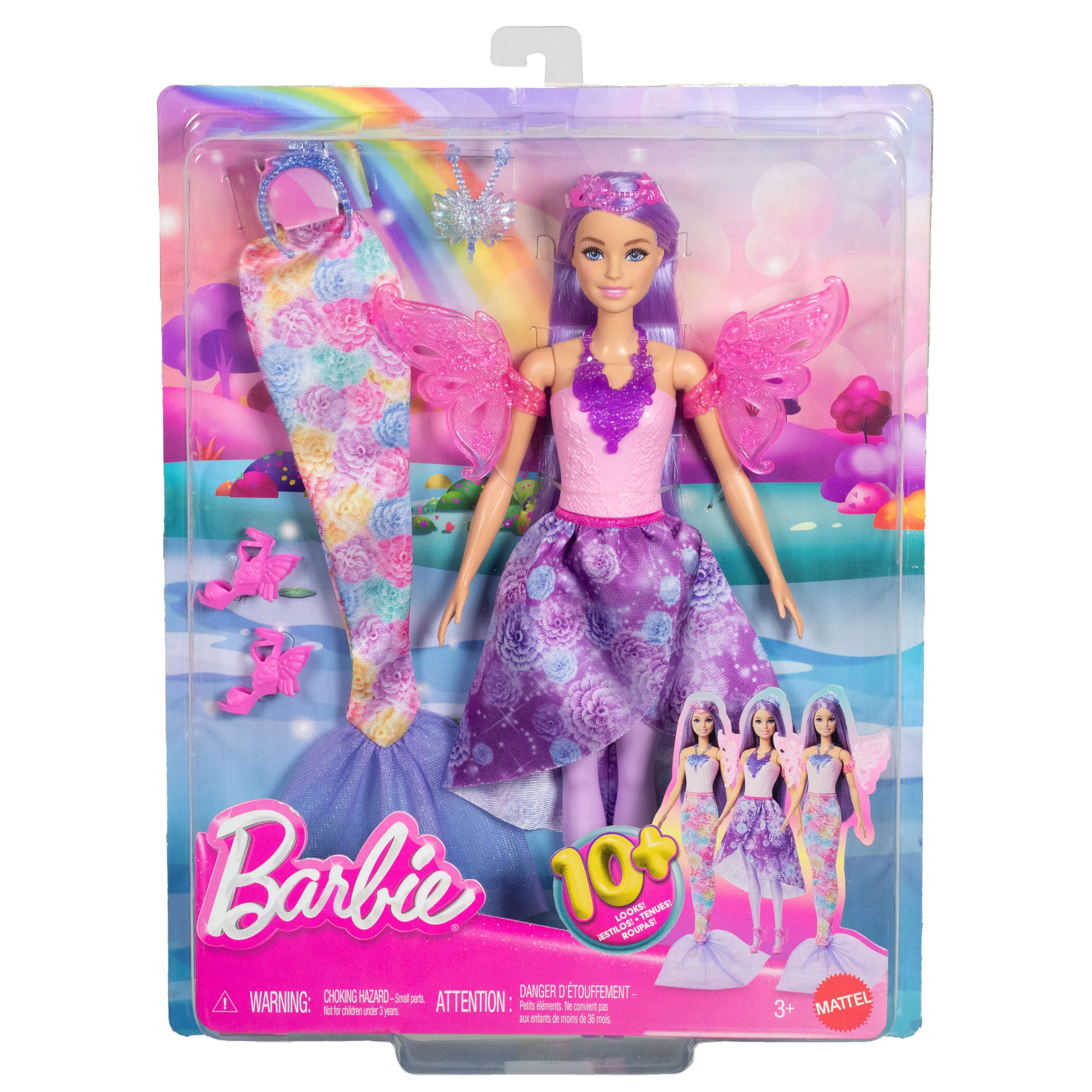 Mattel Barbie 3-in-1 Fantasy Doll