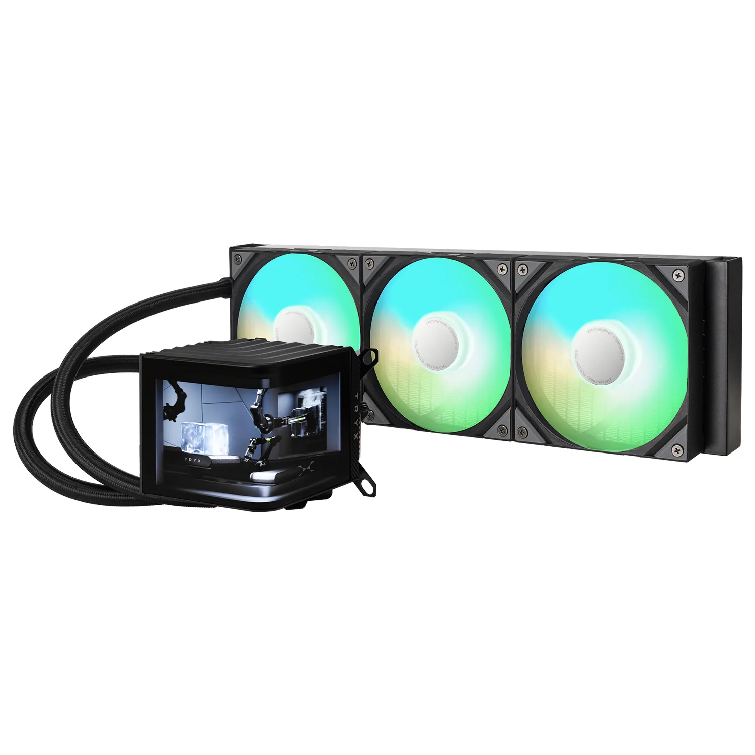Tryx Panorama 360mm AIO ARGB - liquid cooler, black